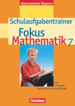 Cover-Bild Fokus Mathematik - Bayern - Bisherige Ausgabe - 7. Jahrgangsstufe