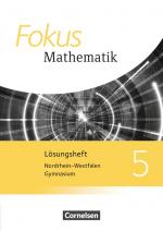 Cover-Bild Fokus Mathematik - Nordrhein-Westfalen - Ausgabe 2013 / 5. Schuljahr - Lösungen zum Schülerbuch