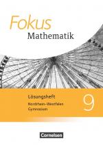 Cover-Bild Fokus Mathematik - Nordrhein-Westfalen - Ausgabe 2013 / 9. Schuljahr - Lösungen zum Schülerbuch