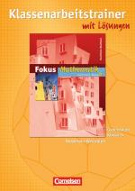 Cover-Bild Fokus Mathematik - Nordrhein-Westfalen - Bisherige Ausgabe / 6. Schuljahr - Klassenarbeitstrainer mit eingelegten Musterlösungen