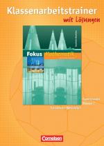 Cover-Bild Fokus Mathematik - Nordrhein-Westfalen - Bisherige Ausgabe / 7. Schuljahr - Klassenarbeitstrainer mit eingelegten Musterlösungen