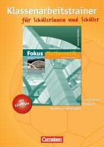 Cover-Bild Fokus Mathematik - Nordrhein-Westfalen - Bisherige Ausgabe / 8. Schuljahr - Klassenarbeitstrainer mit eingelegten Musterlösungen