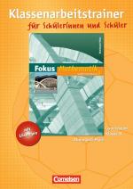 Cover-Bild Fokus Mathematik - Rheinland-Pfalz - Bisherige Ausgabe / 8. Schuljahr - Klassenarbeitstrainer mit eingelegten Musterlösungen