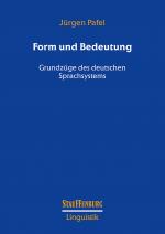 Cover-Bild Form und Bedeutung