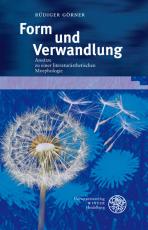 Cover-Bild Form und Verwandlung