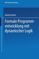 Cover-Bild Formale Programmentwicklung mit dynamischer Logik