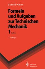 Cover-Bild Formeln und Aufgaben zur Technischen Mechanik