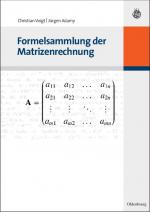 Cover-Bild Formelsammlung der Matrizenrechnung