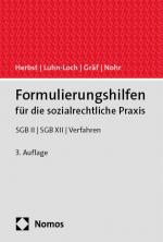 Cover-Bild Formulierungshilfen für die sozialrechtliche Praxis