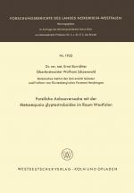 Cover-Bild Forstliche Anbauversuche mit der Metasequoia glyptostroboides im Raum Westfalen