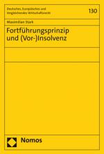 Cover-Bild Fortführungsprinzip und (Vor-)Insolvenz