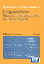 Cover-Bild Fortgeschrittene Programmiertechniken in Turbo Pascal