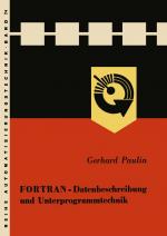 Cover-Bild FORTRAN — Datenbeschreibung und Unterprogrammtechnik