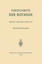 Cover-Bild Fortschritte der Botanik