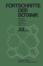 Cover-Bild Fortschritte der Botanik