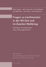 Cover-Bild Fragen zu Liechtenstein in der NS-Zeit und im Zweiten Weltkrieg