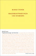 Cover-Bild Fragenbeantwortungen und Interviews