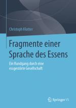 Cover-Bild Fragmente einer Sprache des Essens