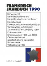 Cover-Bild Frankreich-Jahrbuch 1990