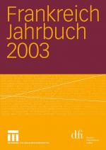 Cover-Bild Frankreich Jahrbuch 2003
