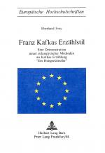 Cover-Bild Franz Kafkas Erzählstil