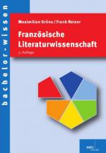 Cover-Bild Französische Literaturwissenschaft