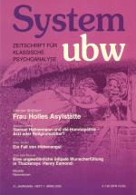 Cover-Bild Frau Holles Asylstätte /Samuel Hahnemann und die Homöopathie - Arzt oder Religionsstifter? /Ein Fall von Höhenangst /Eine ungewöhnliche ödipale Wunscherfüllung in Thackerays 'Henry Esmond'