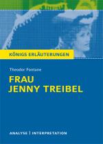 Cover-Bild Frau Jenny Treibel von Theodor Fontane. Textanalyse und Interpretation mit ausführlicher Inhaltsangabe und Abituraufgaben mit Lösungen.