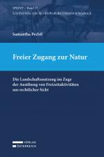 Cover-Bild Freier Zugang zur Natur