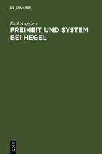 Cover-Bild Freiheit und System bei Hegel