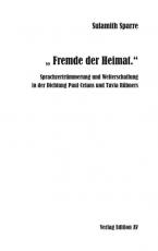 Cover-Bild „ Fremde der Heimat.“