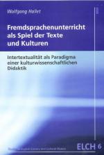 Cover-Bild Fremdsprachenunterricht als Spiel der Texte und Kulturen