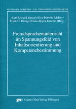 Cover-Bild Fremdsprachenunterricht im Spannungsfeld von Inhaltsorientierung und Kompetenzbestimmung