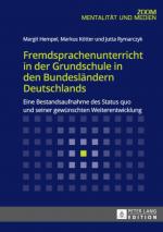 Cover-Bild Fremdsprachenunterricht in der Grundschule in den Bundesländern Deutschlands