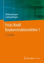 Cover-Bild Frick/Knöll Baukonstruktionslehre 1