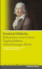 Cover-Bild Friedrich Hölderlin. Dokumente seines Lebens