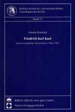 Cover-Bild Friedrich Karl Kaul