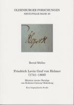 Cover-Bild Friedrich Levin Graf von Holmer (1741-1806)