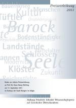 Cover-Bild Friedrich Schiedel Wissenschaftspreis zur Geschichte Oberschwabens 2011