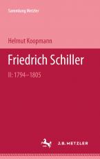Cover-Bild Friedrich Schiller II: 1794-1805
