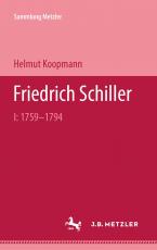 Cover-Bild Friedrich Schiller