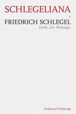 Cover-Bild Friedrich Schlegel - Hefte Zur Philologie