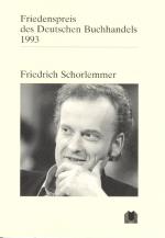 Cover-Bild Friedrich Schorlemmer