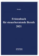 Cover-Bild Fristenbuch für steuerberatende Berufe 2021