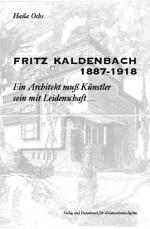 Cover-Bild Fritz Kaldenbach 1887-1918