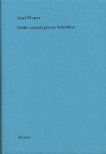 Cover-Bild Frühe soziologische Schriften