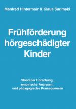 Cover-Bild Frühförderung hörgeschädigter Kinder