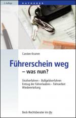 Cover-Bild Führerschein weg - was nun?