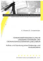 Cover-Bild Führungskräftefeedback (FFB) im Landesamt für Bürger- und Ordnungsangelegenheiten (LABO) Berlin