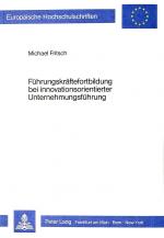 Cover-Bild Führungskräftefortbildung bei innovationsorientierter Unternehmungsführung